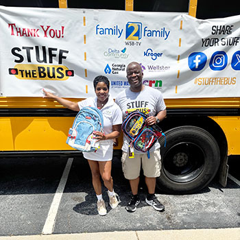 Delta Community WSB-TV Stuff-the-Bus