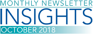 Monthly newsletter INSIGHTS October 2018