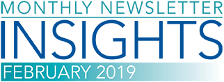 Monthly newsletter INSIGHTS Feb 2019