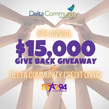 Delta Community Star94 Give Back Giveaway